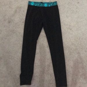 PINK Victoria’s Secret black leggings